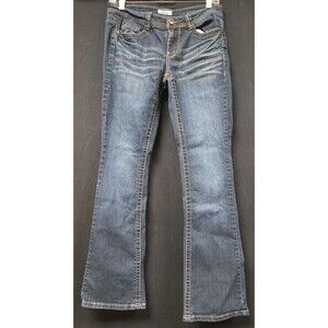 Mudd Suze 7 Low Rise Bootcut Jeans Mid Wash Denim Juniors Vintage Y2K